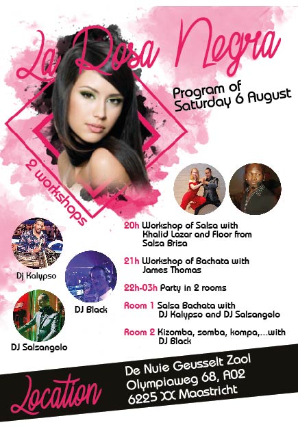 La Rosa Negra Sat. 6 August