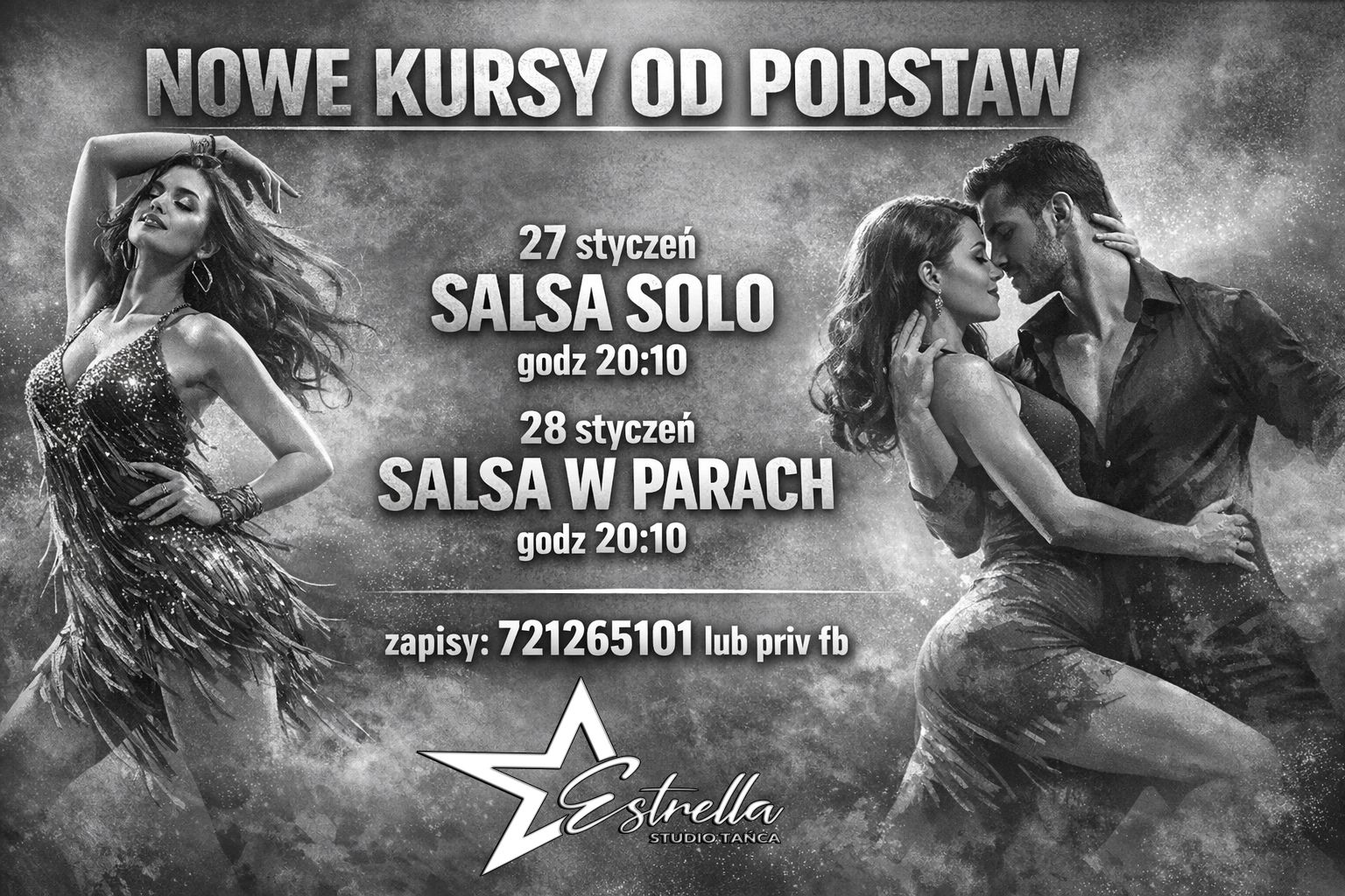 Salsa dla początkujących - noworoczny nabór