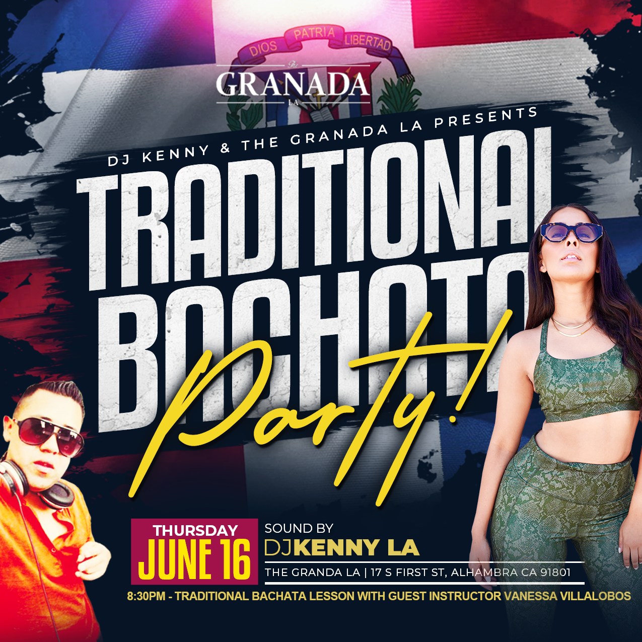Traditional Bachata Party - Thursday, June 16th @ The Granada LA