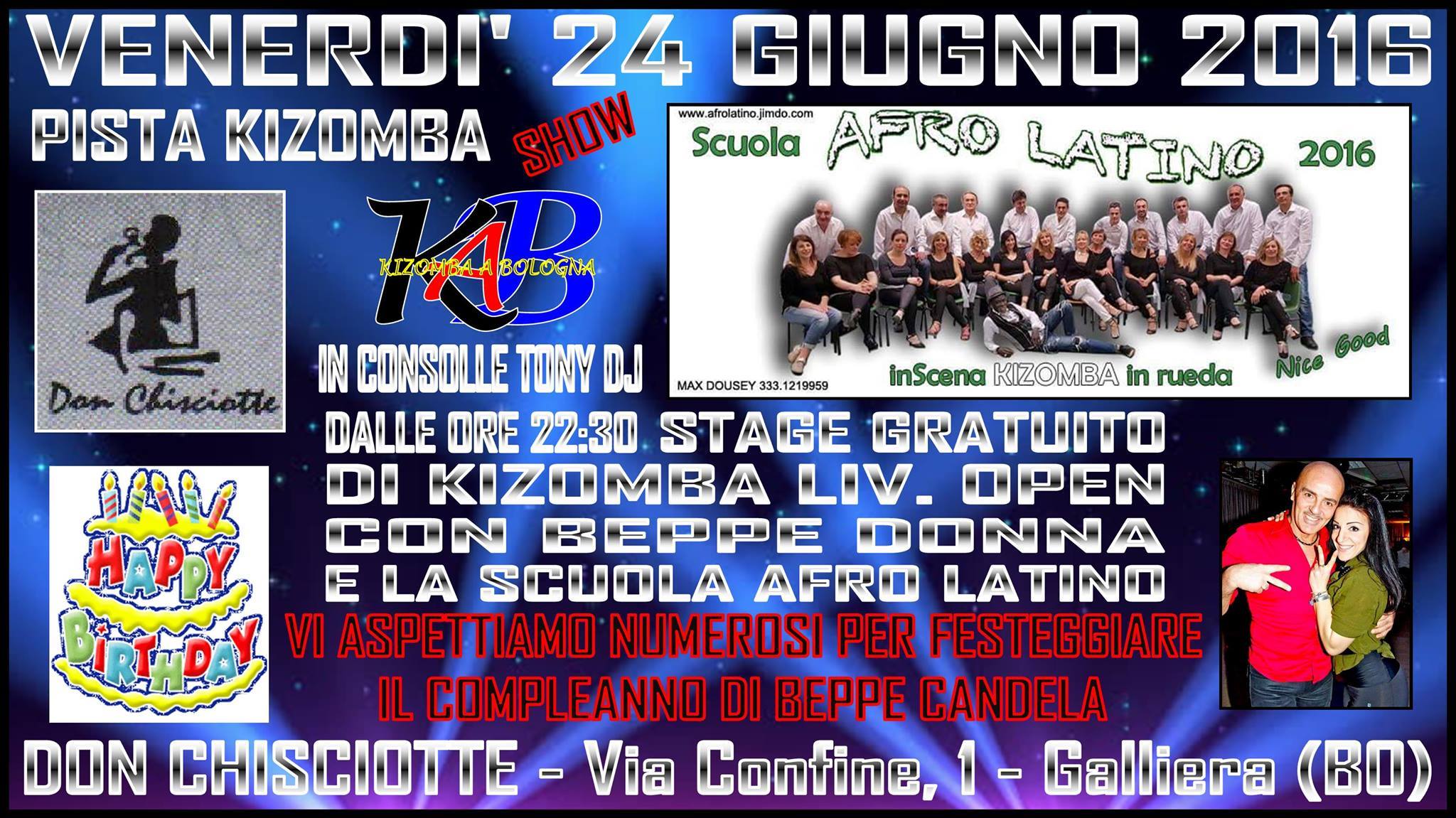 Compleanno di Beppe Candela