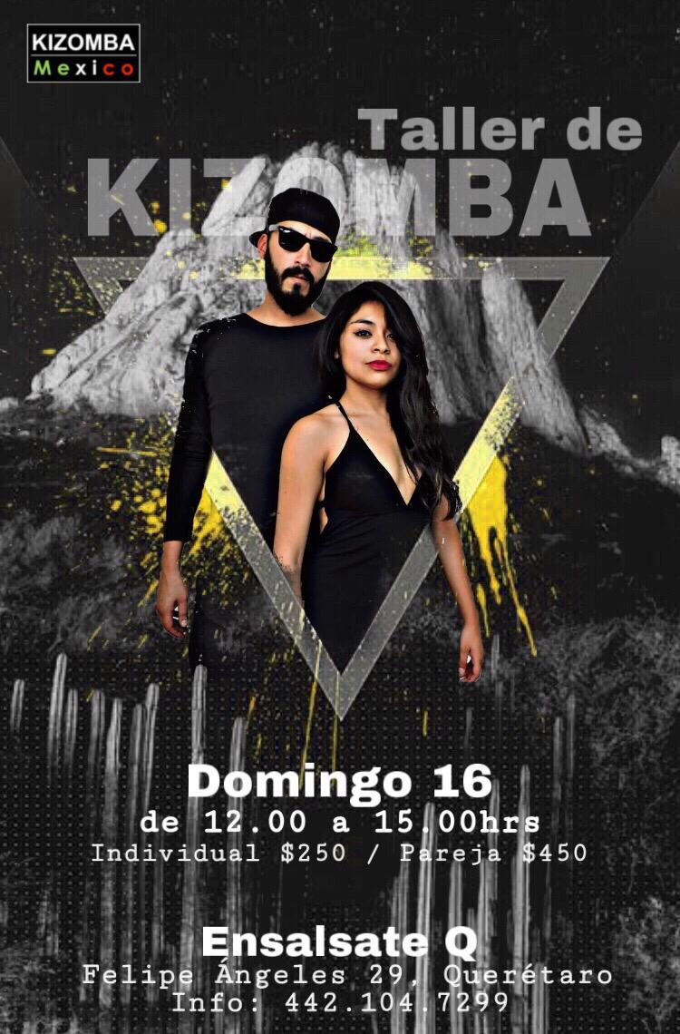 Taller De Kizomba México 9va Edición en EnsalsateQ Dance Center