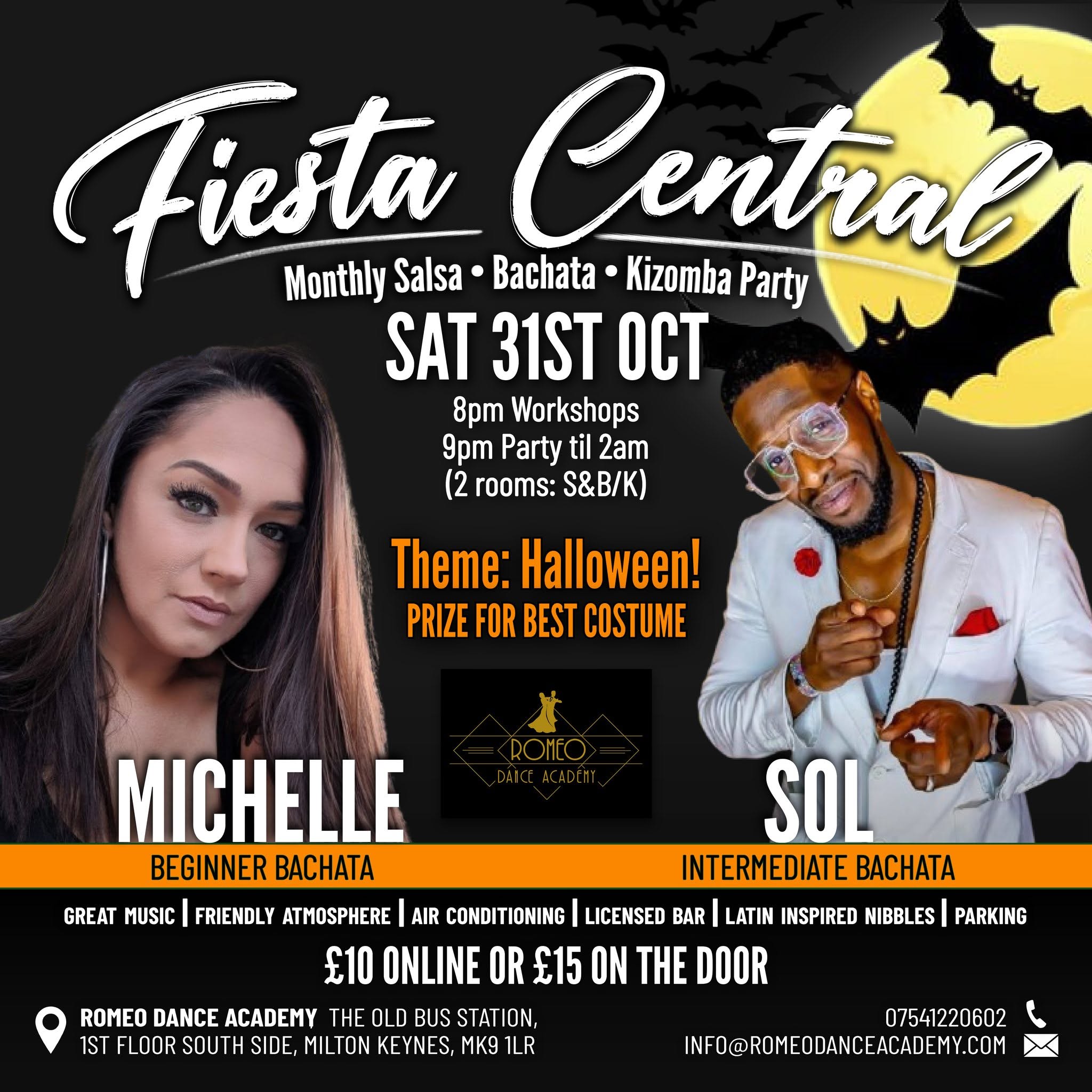 Fiesta Central SBK Halloween Party! 🎃