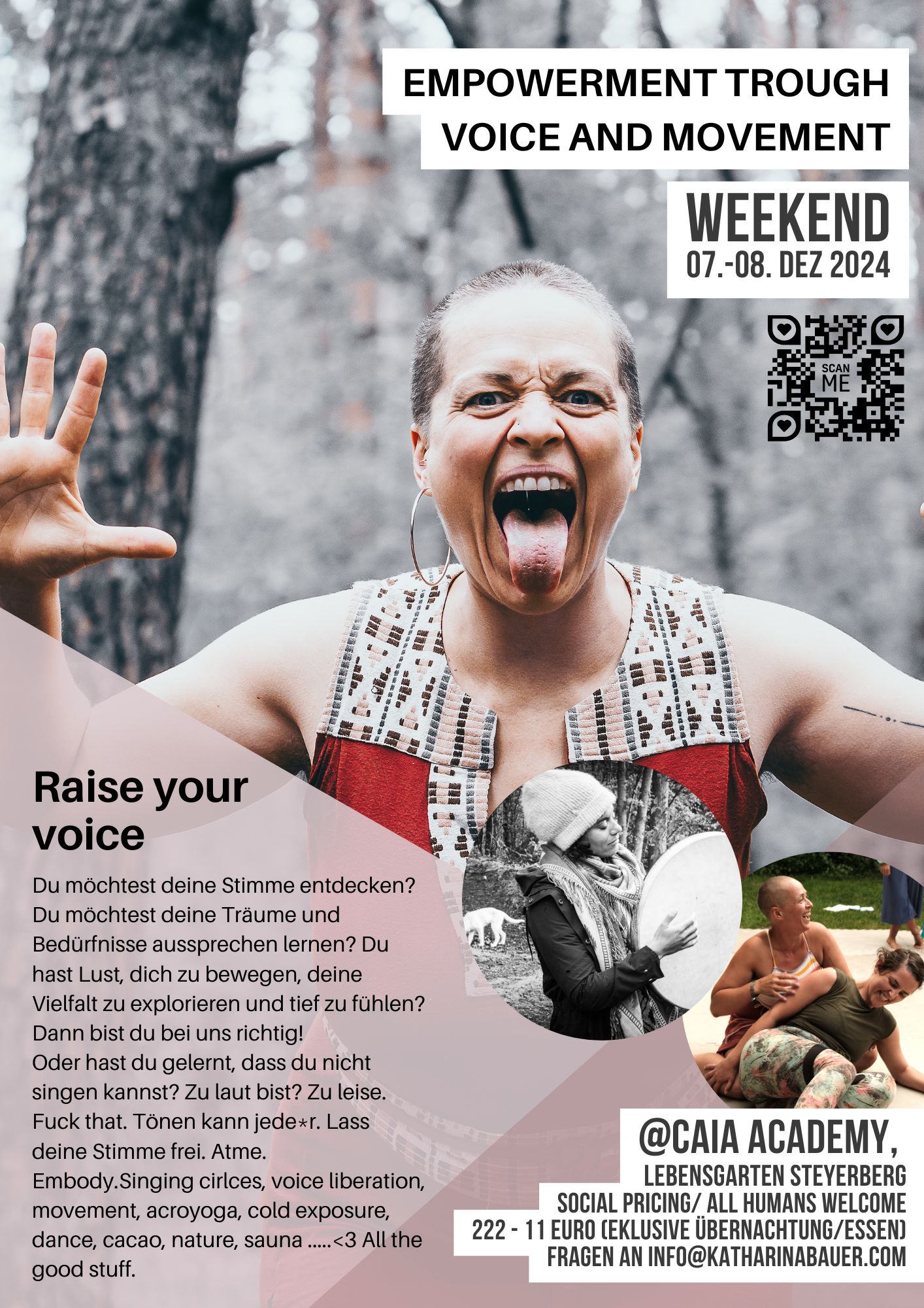 Raise your voice- Empowerment trough voice and movement