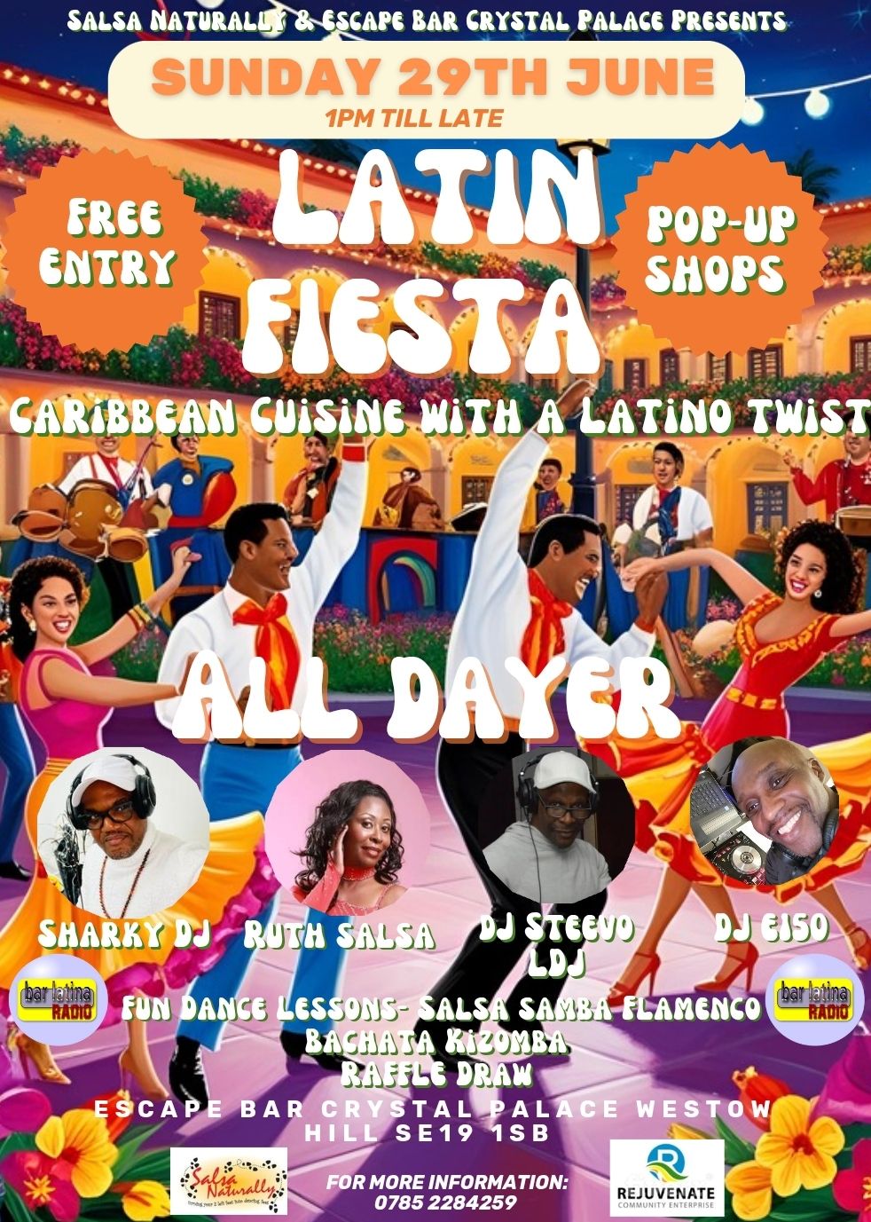 EPIC LATIN FIESTA at Escape Bar Crystal