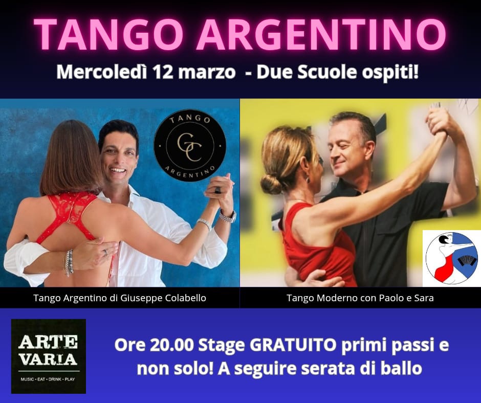 Tango Argentino all’Arte Varia
