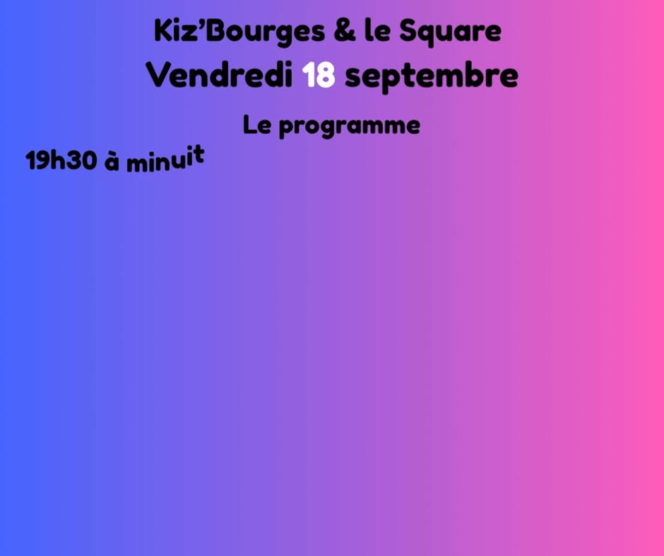 Soirée Danse au Square à Bourges