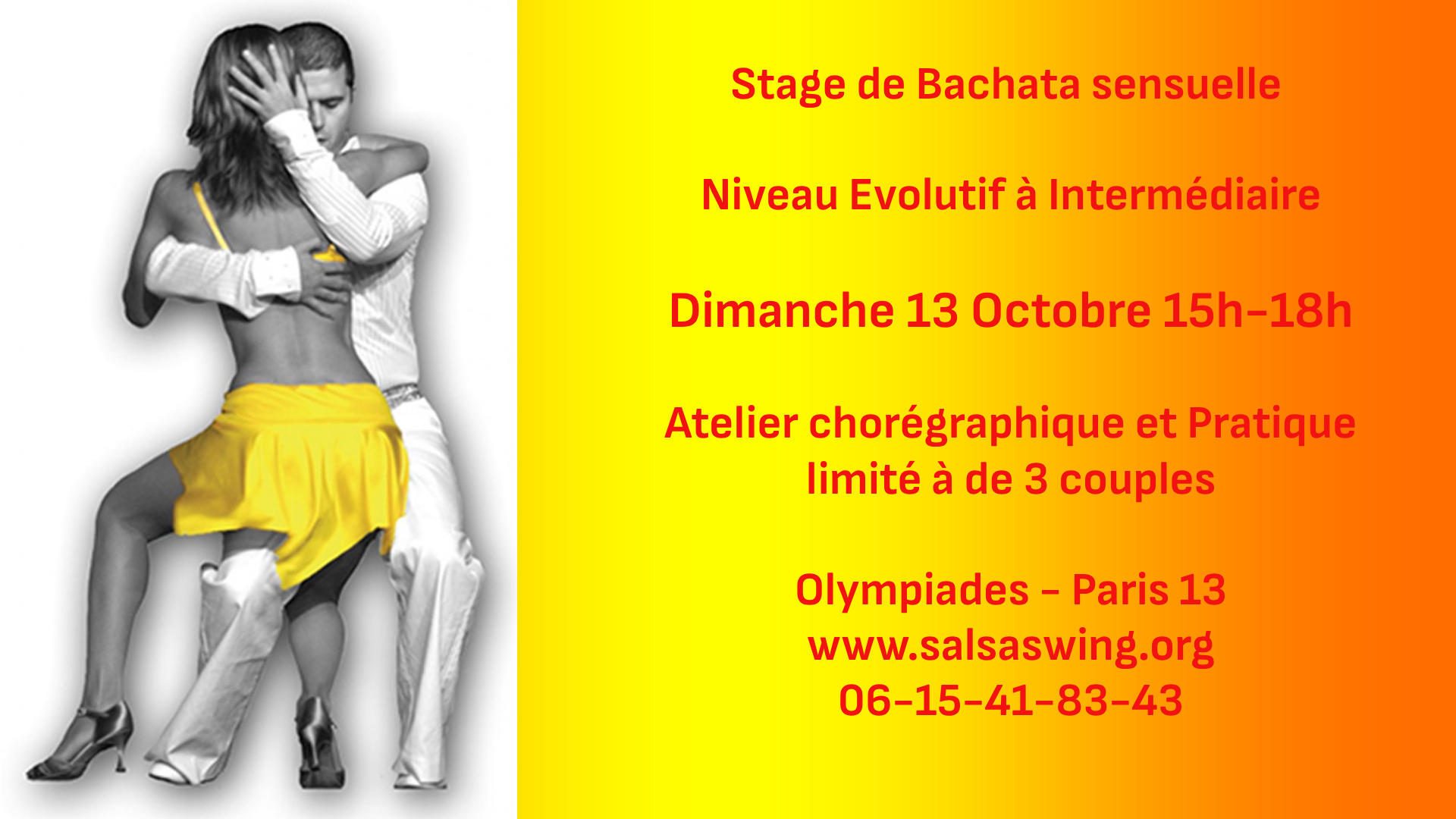 Stage Bachata Sensual