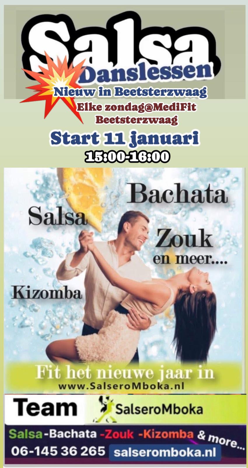 SALSA DANSLESSEN IN BEETSTERZWAAG