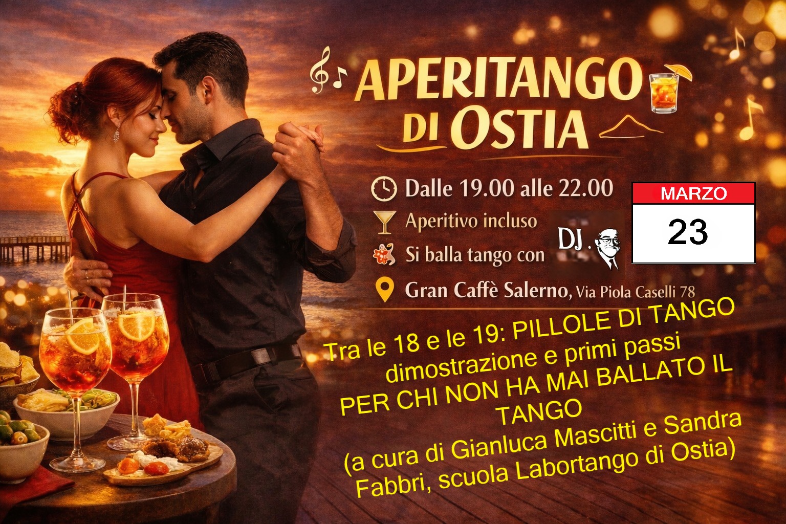 L'APERITANGO DI OSTIA