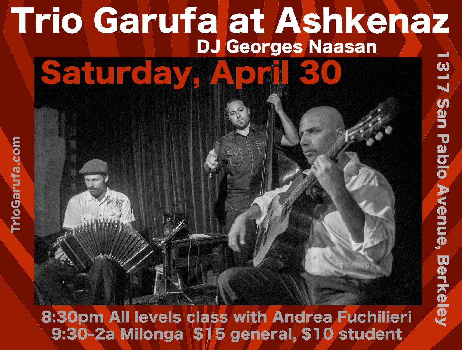 Trio Garufa at Ashkenaz