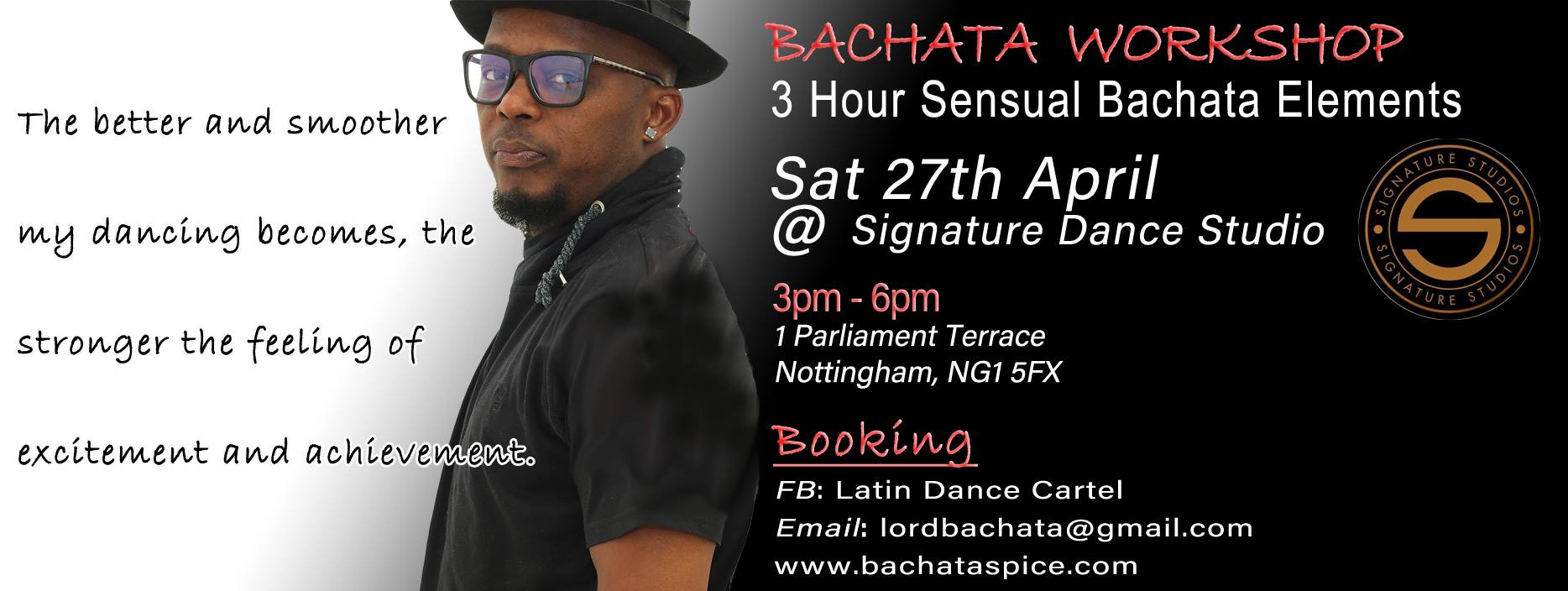 3 Hour Sensual Bachata Elements Workshop With Simon