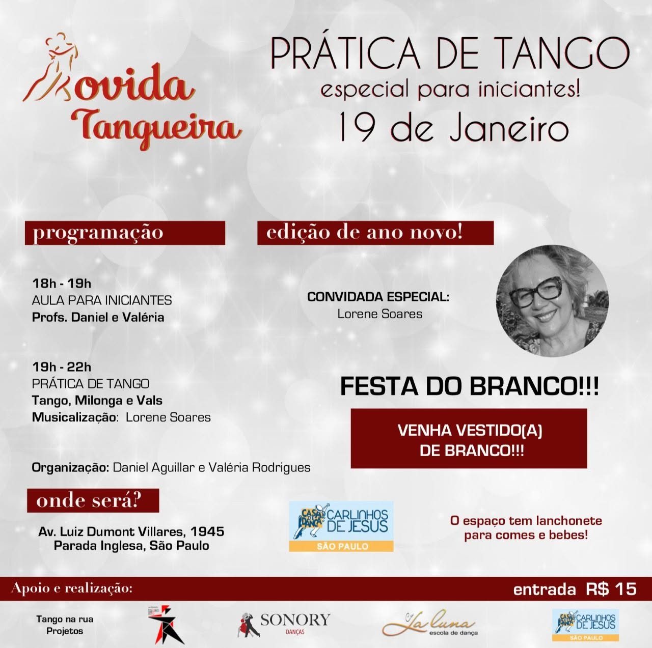 Prática de Tango especial para iniciantes