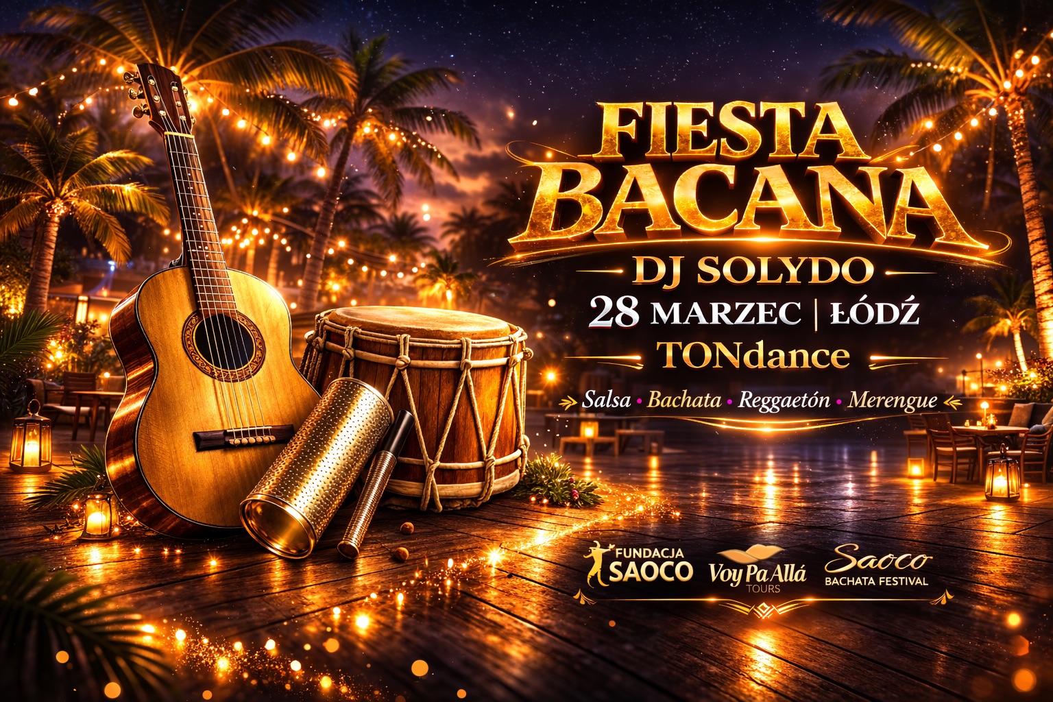 FIESTA BACANA 🇩🇴 Dominican LATIN Party ŁÓDŹ