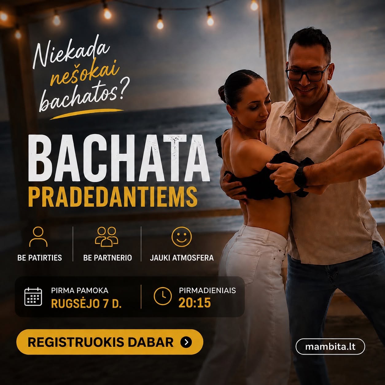 Bachata Pradedantiems Pirmadieniais