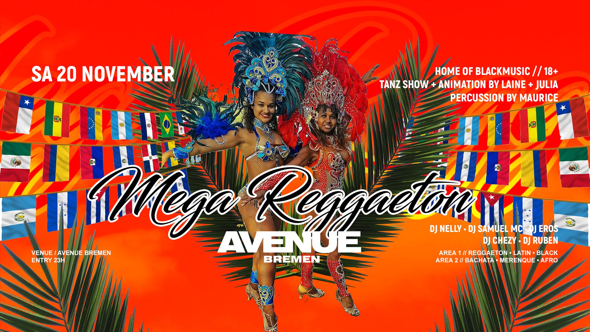✰ ★ ✰Mega Reggaeton auf 2 Areas✰ ★ ✰