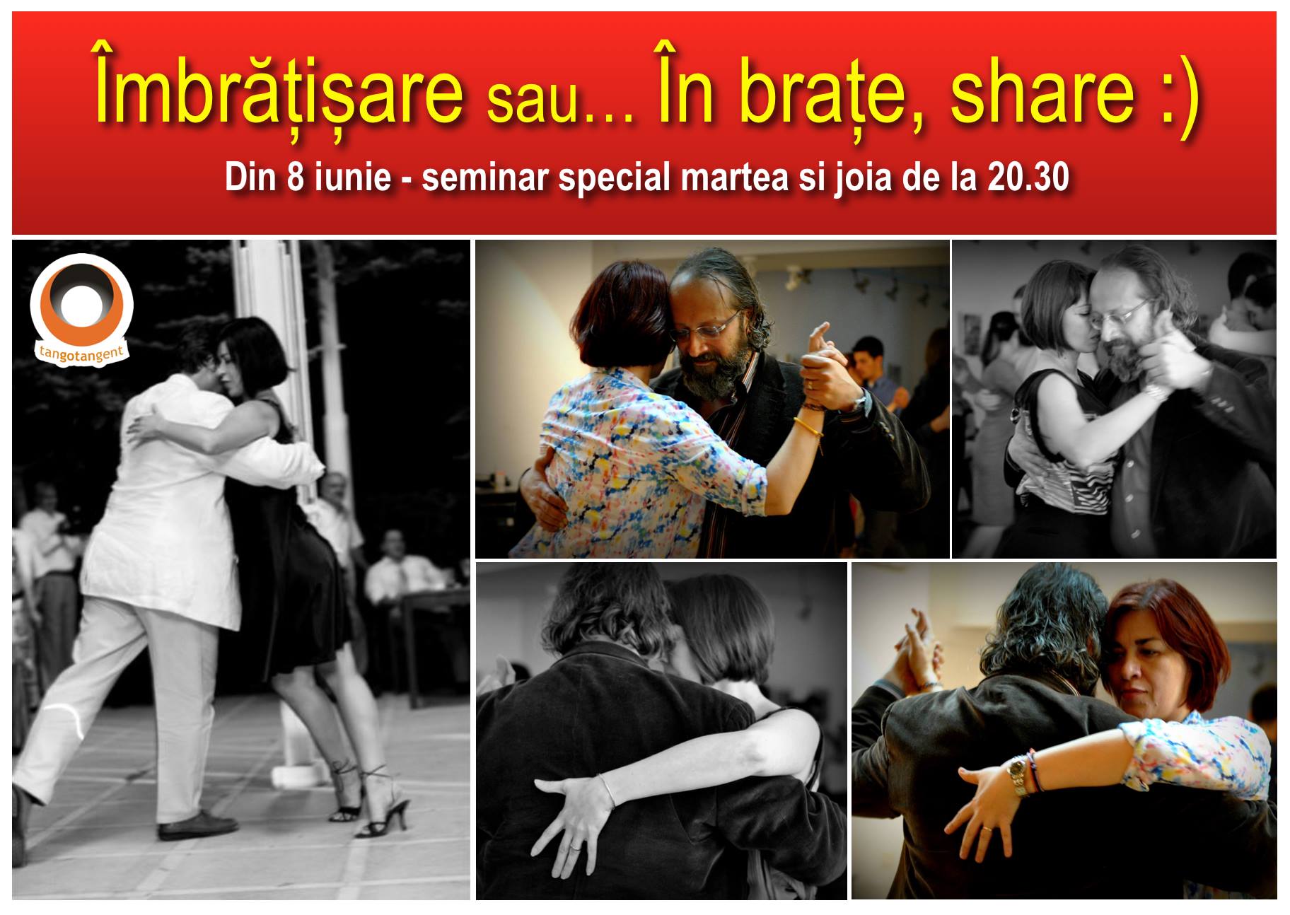 Seminarul Special de Îmbrățișare - din 8 iunie, Marți Joi, 20.30