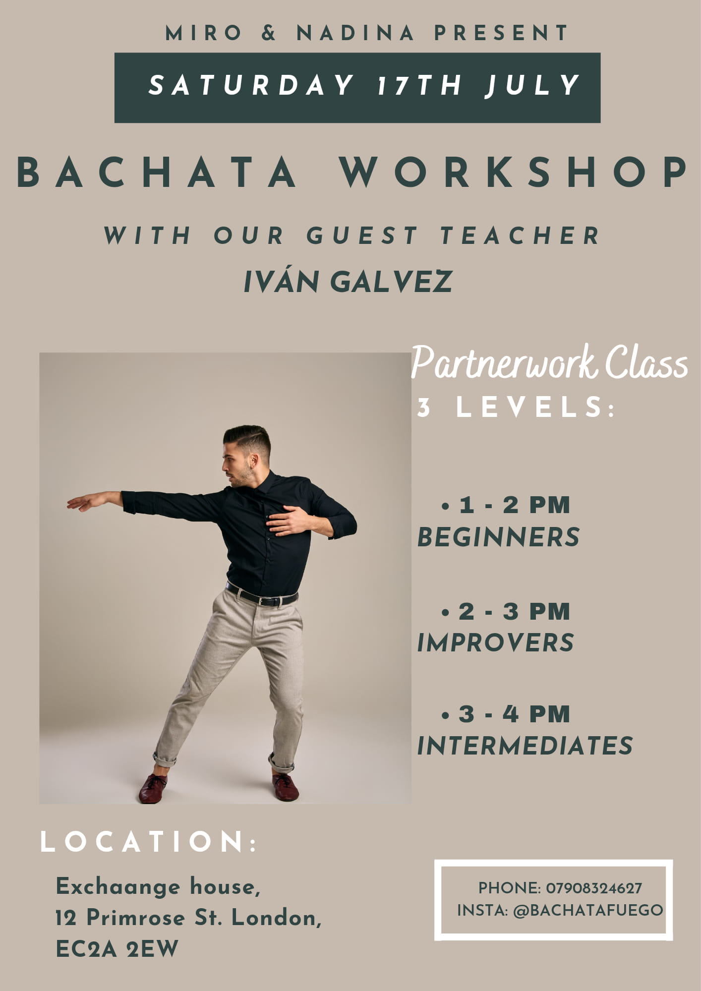 Bachata Workshop - Liverpool Street
