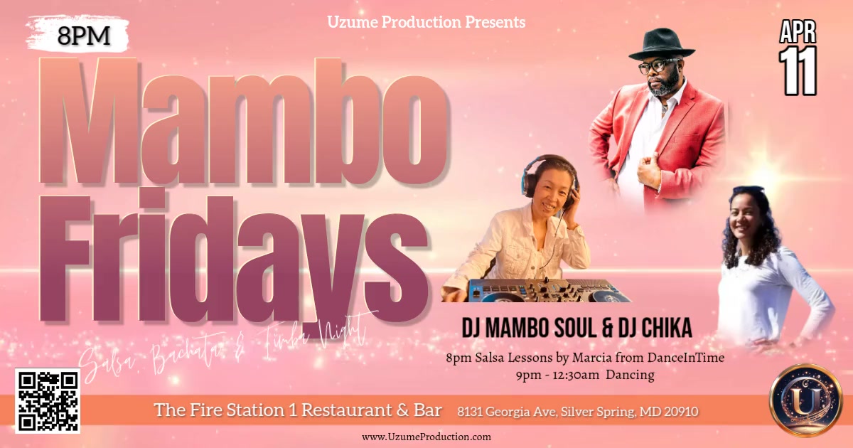 Mambo Fridays at The Fire Station