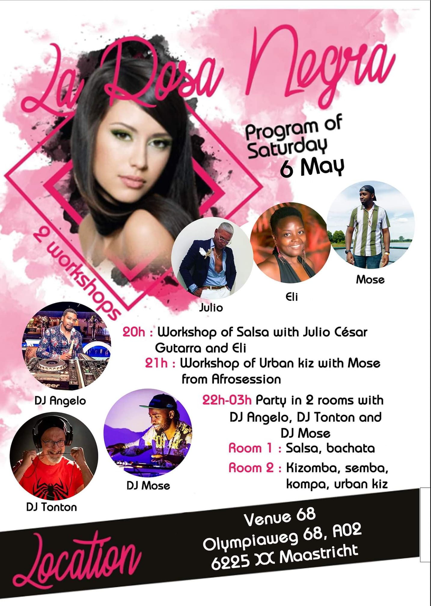 La Rosa Negra Sat. 6 May