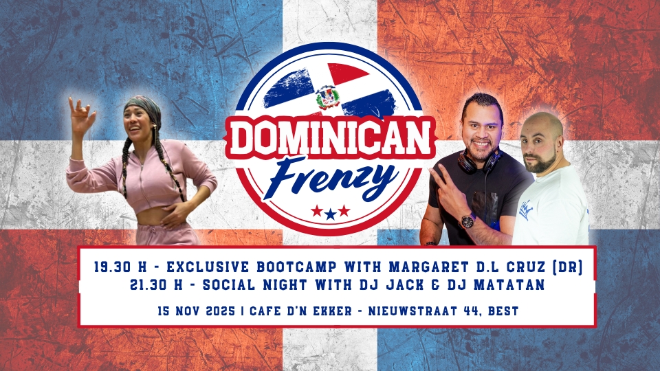 DOMINICAN FRENZY EXCLUSIVE BOOTCAMP BY MARGARET DE LA CRUZ (DR) PARTY WITH DJ JACK & DJ MATATAN