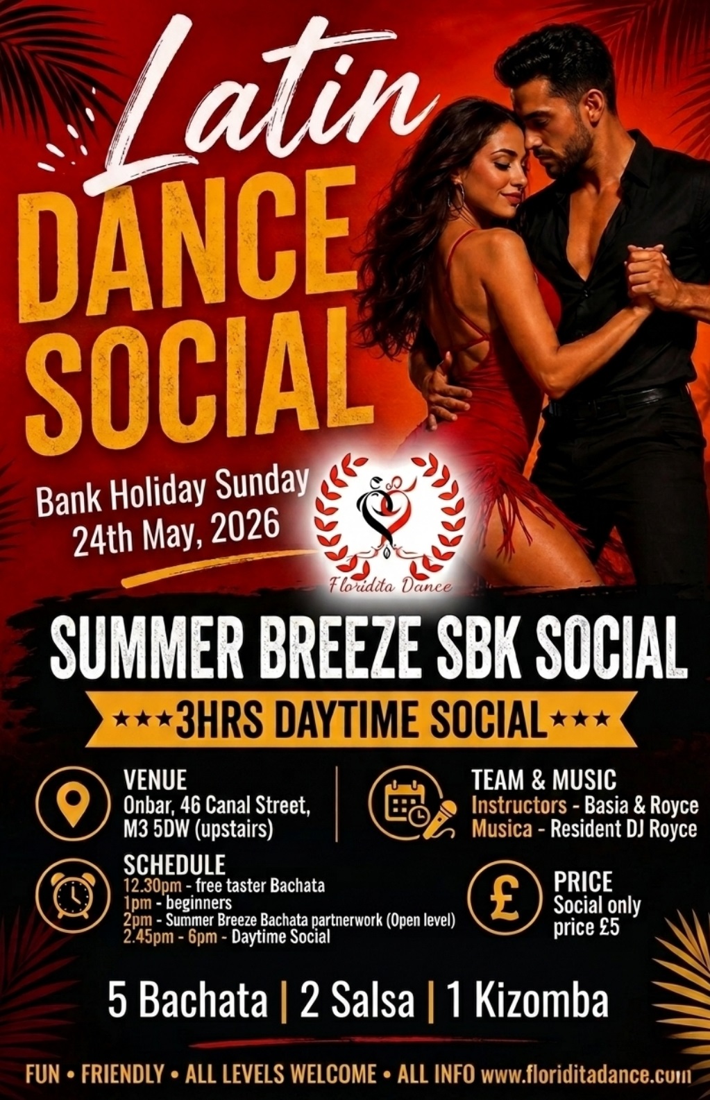 💥Summer Breeze 3hrs SBK Daytime Social💥
