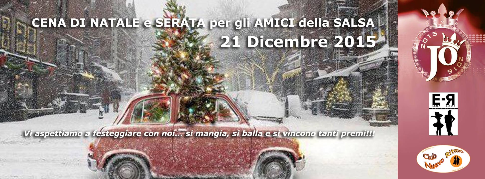 CENA di NATALE e SERATA per gli AMICI della SALSA!!!