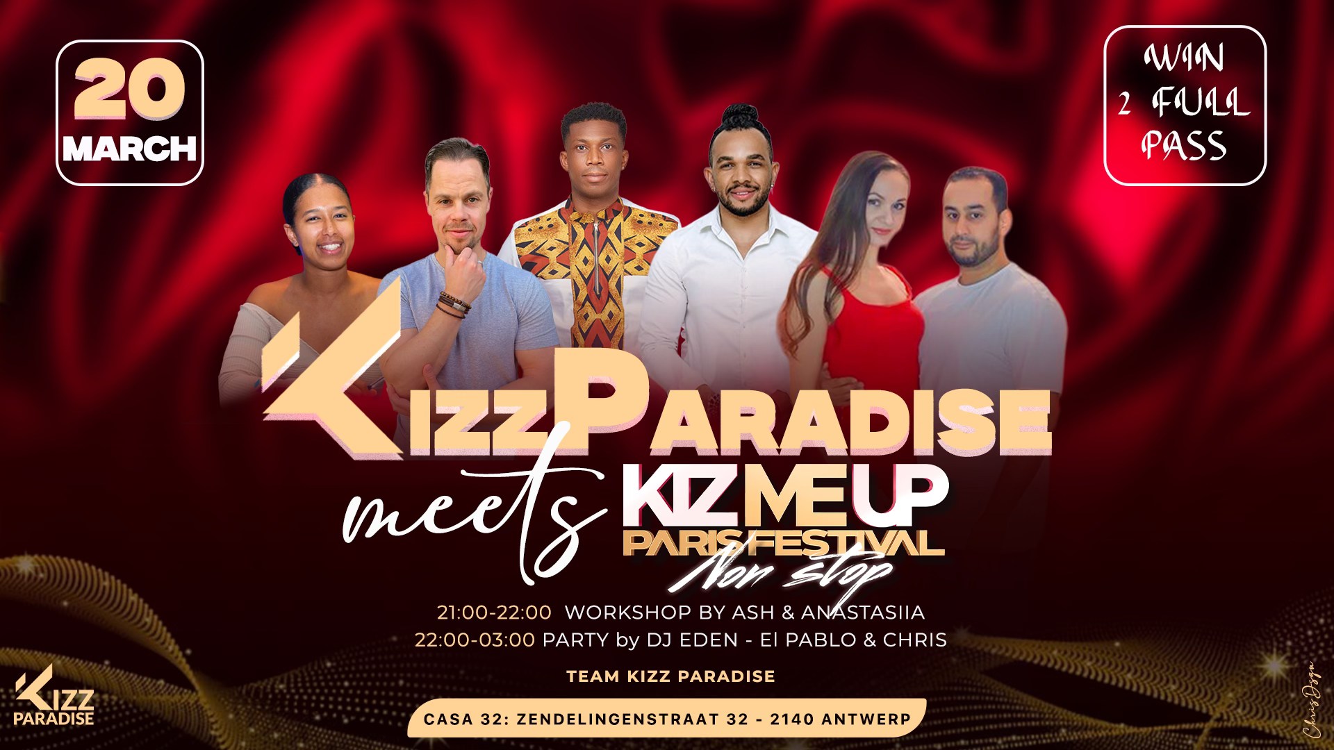 KIZZ PARADISE meets KIZMEUP PARIS FESTIVAL