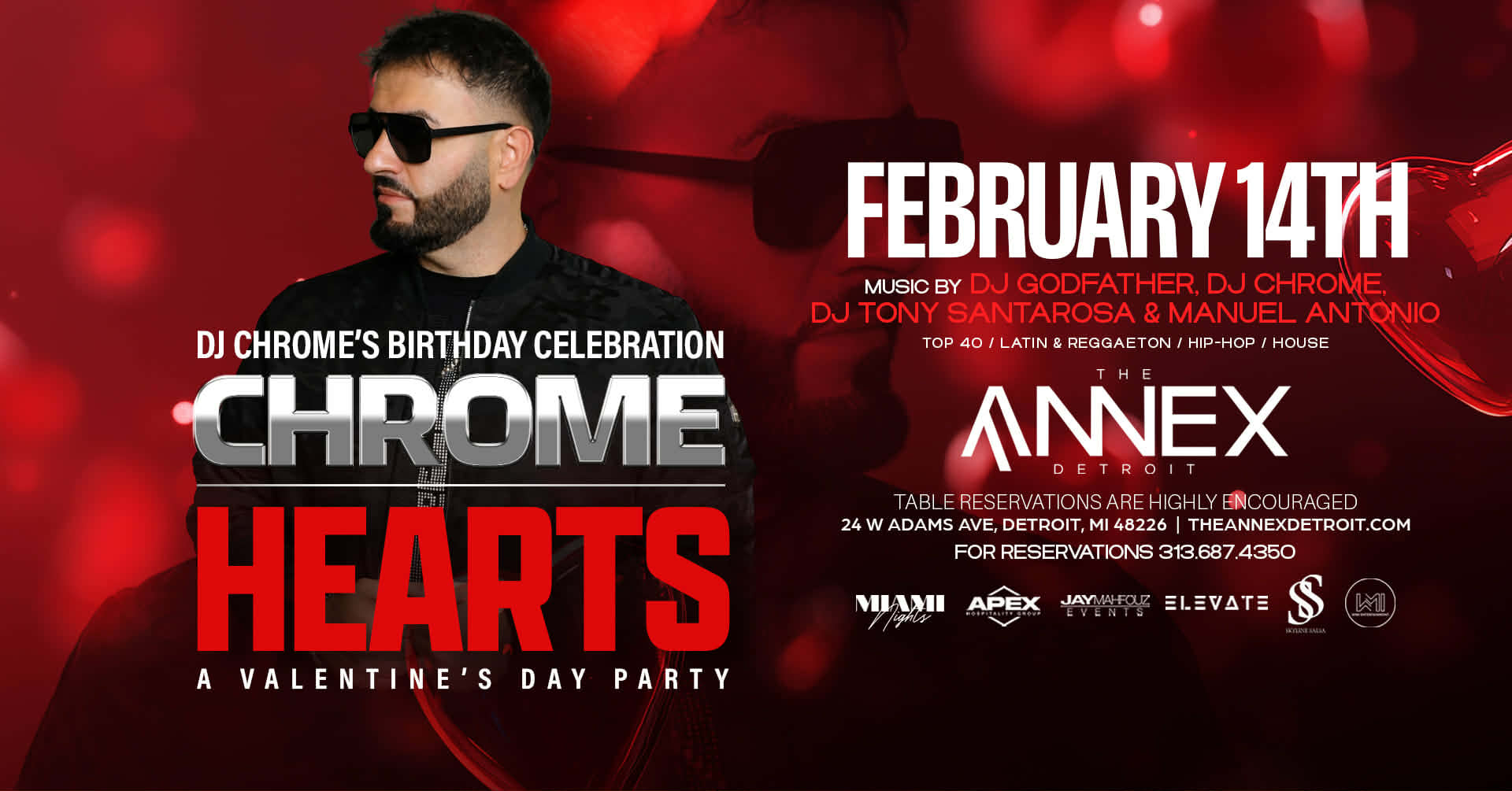 Noches De Miami Saturday's Celebrating Dj Chrome's Birthday