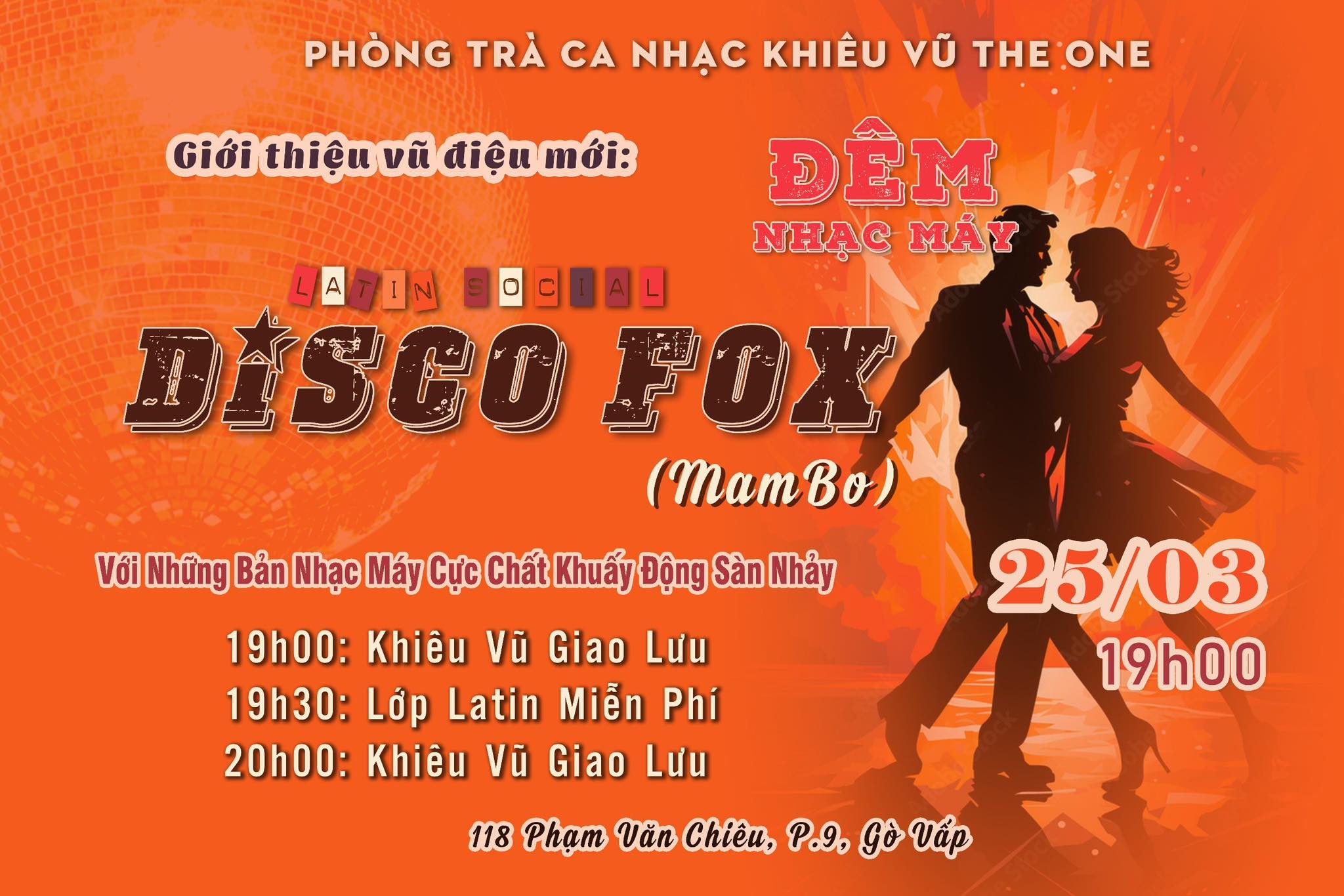 Đêm Nhạc Máy - Giới thiệu vũ điệu: Disco Fox (Mambo)