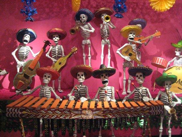 celebración día de muertos