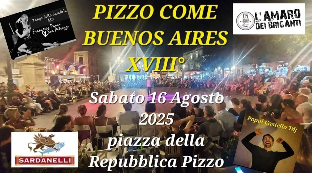 Pizzo Come Buenos Aires XVIII°