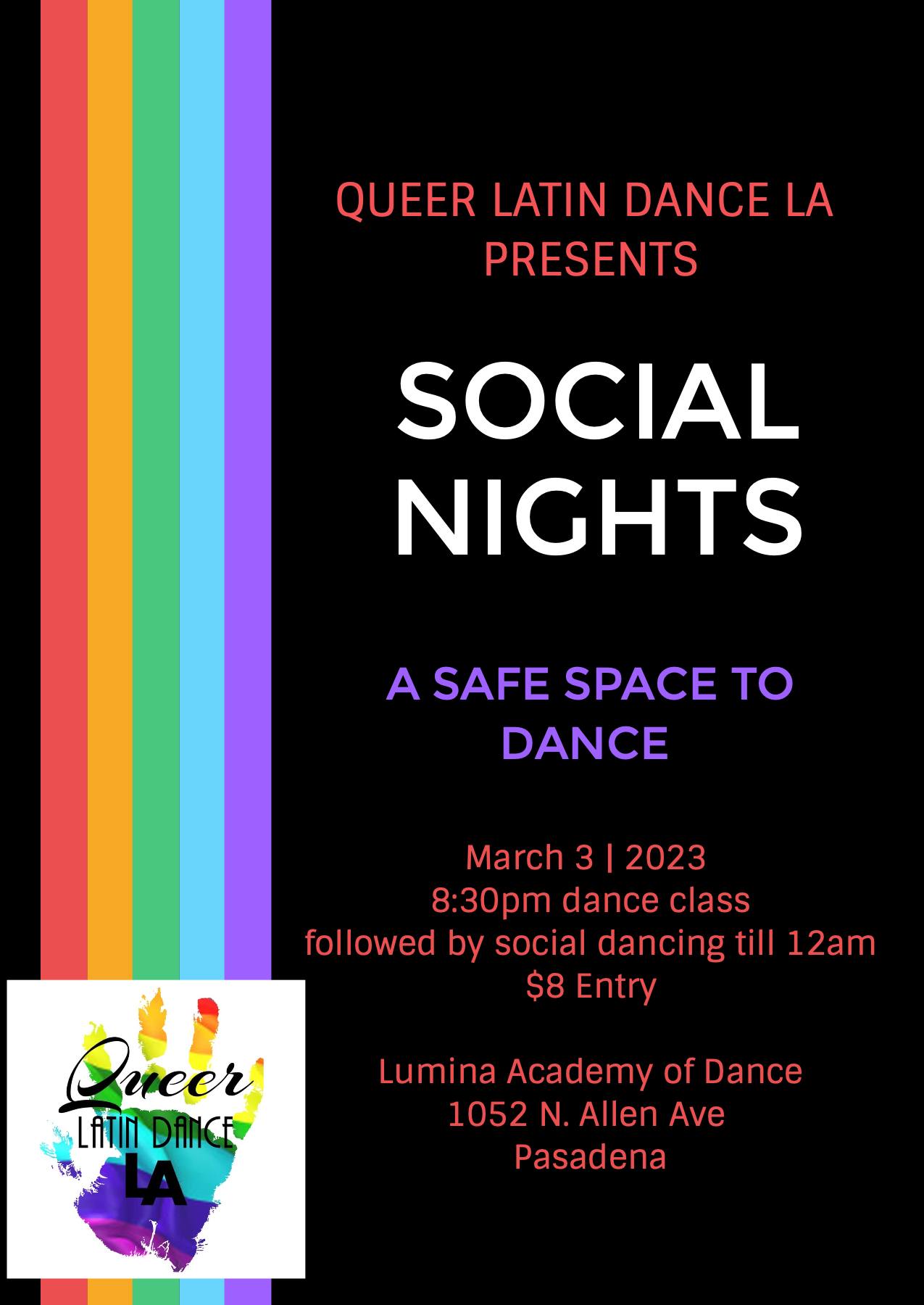 Social Nights with Queer Latin Dance LA