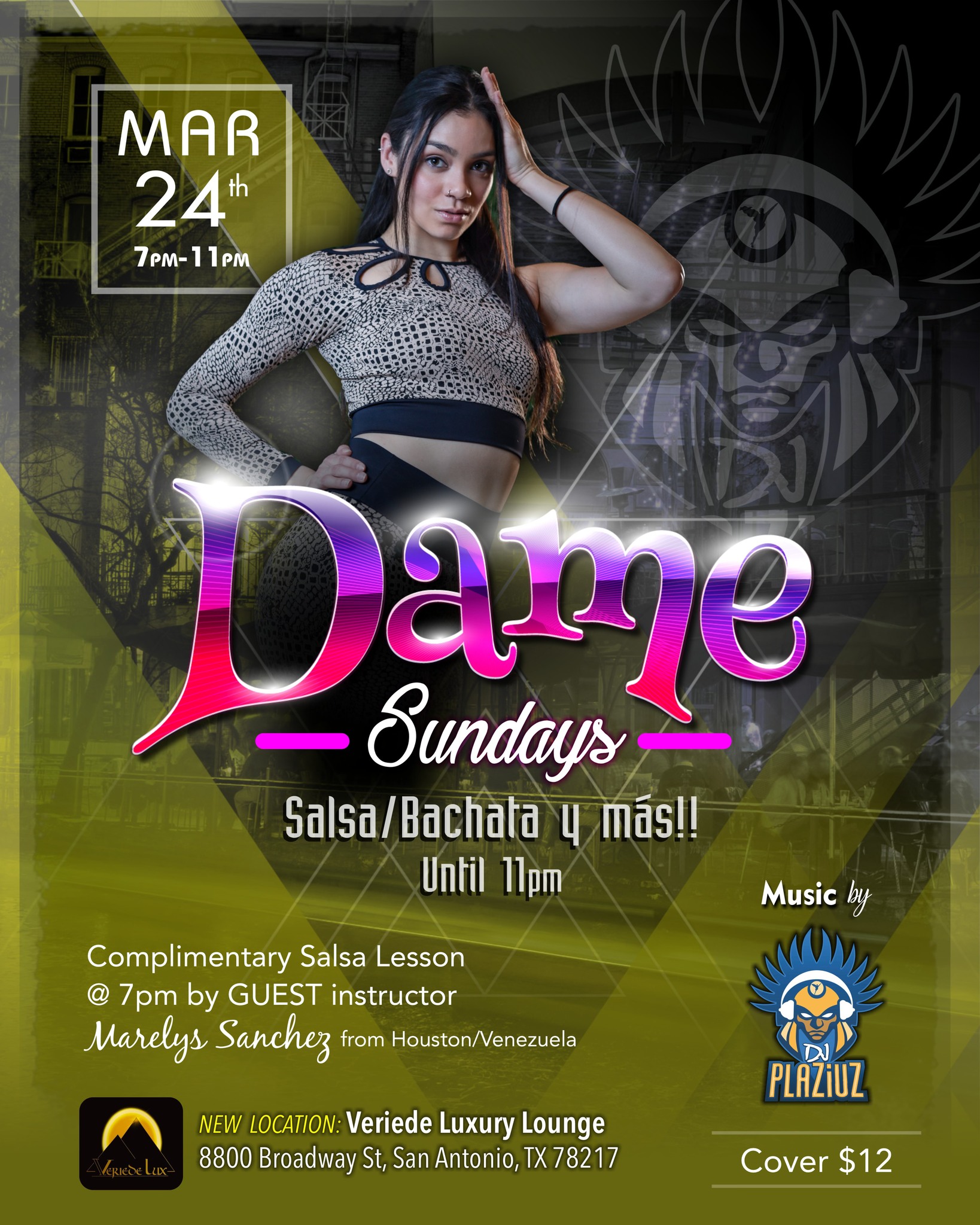 DAME Sundays - Salsa & Bachata Latin Evening-