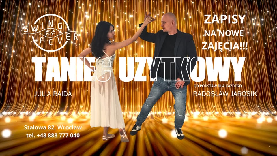RUSZYŁY ZAPISY TANIEC UŻYTKOWY - UNIWERSALNY i UŻYTECZNY od podstaw!