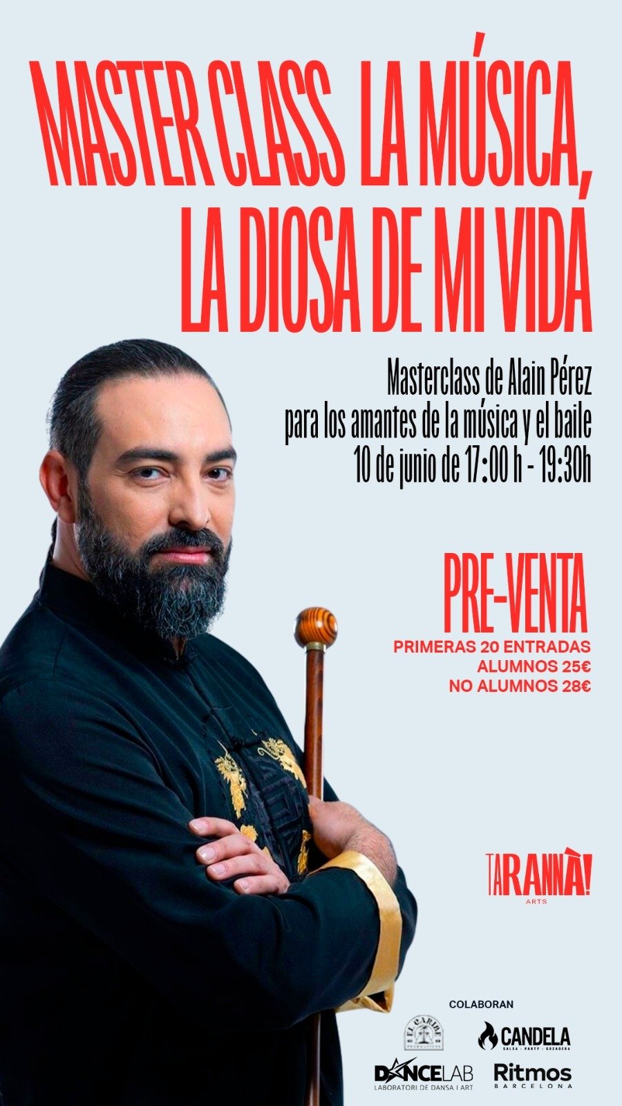 Alain Pérez MASTER CLASS + SHOW CASE