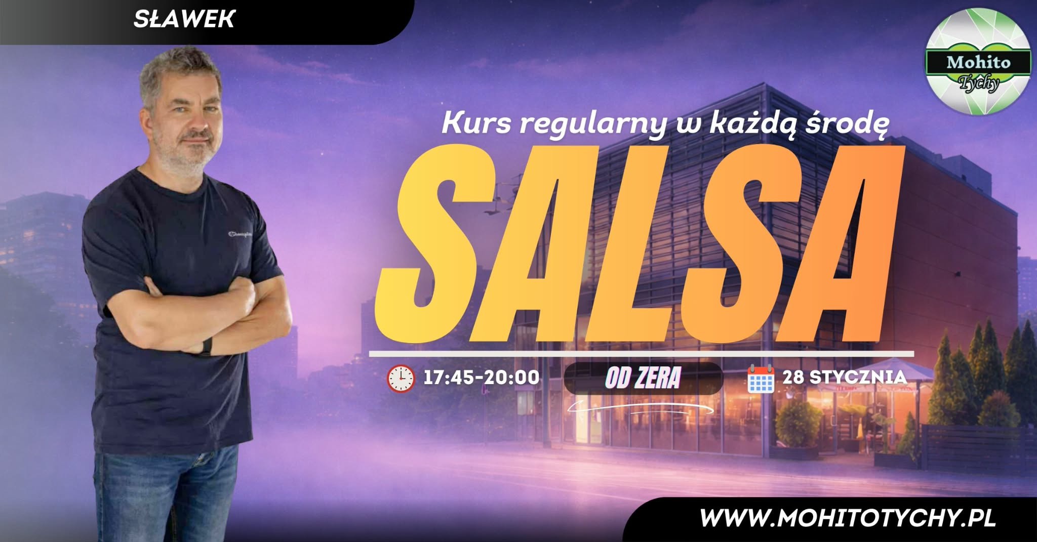 Zajęcia regularne Salsa od zera - ze Sławkiem