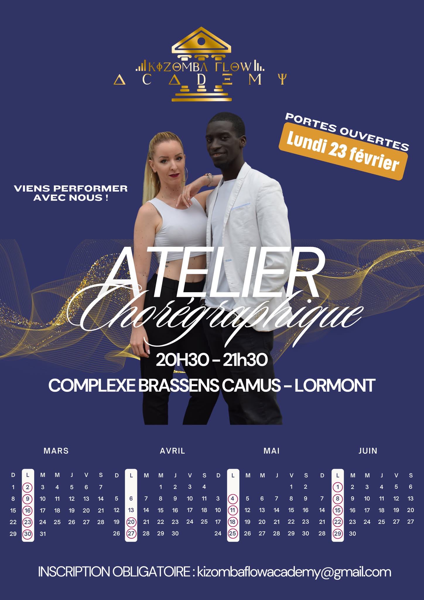 Atelier Chorégraphique - Kizomba Flow Academy ✨