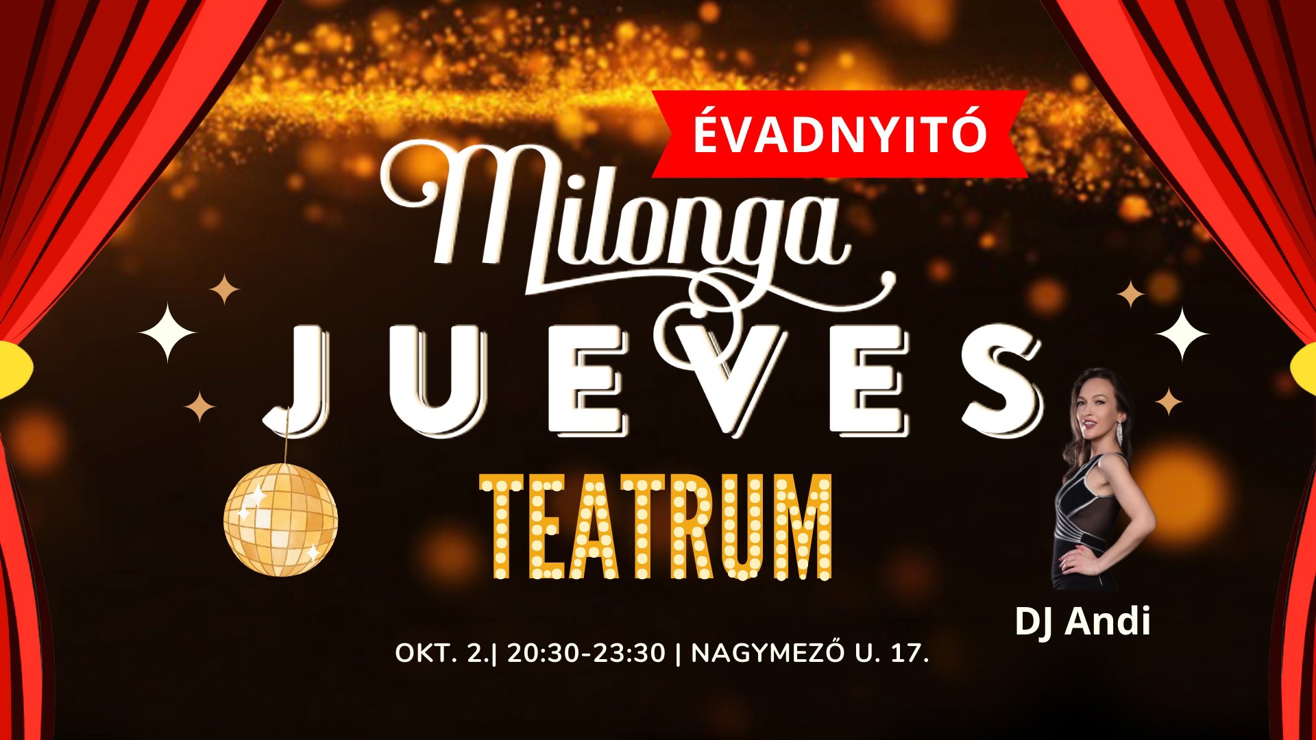 ÉVADNYITÓ Milonga Jueves - Teatrum