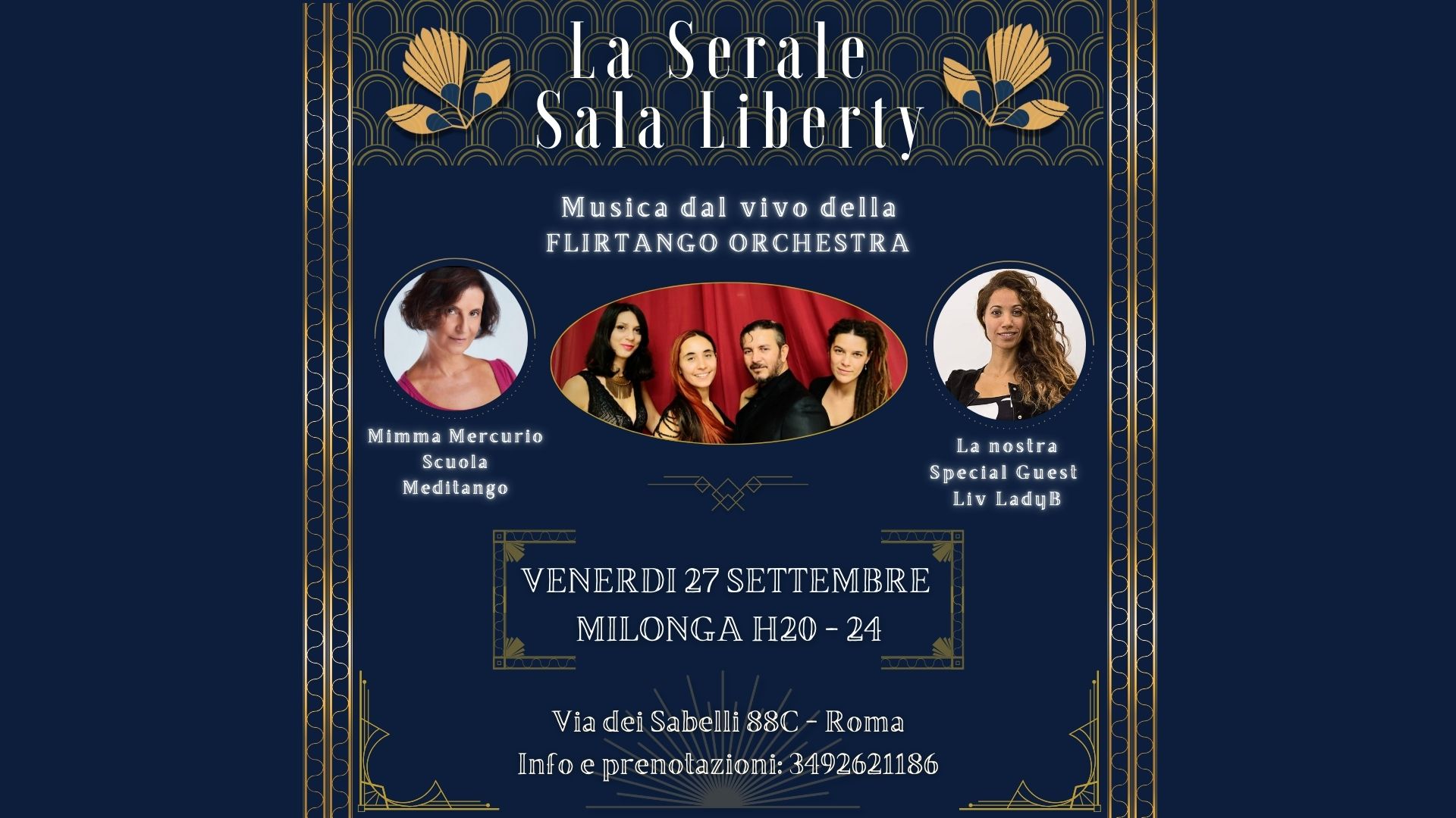La Serale Specialissima con Flirtango Orchestra e Dj Liv LadyB