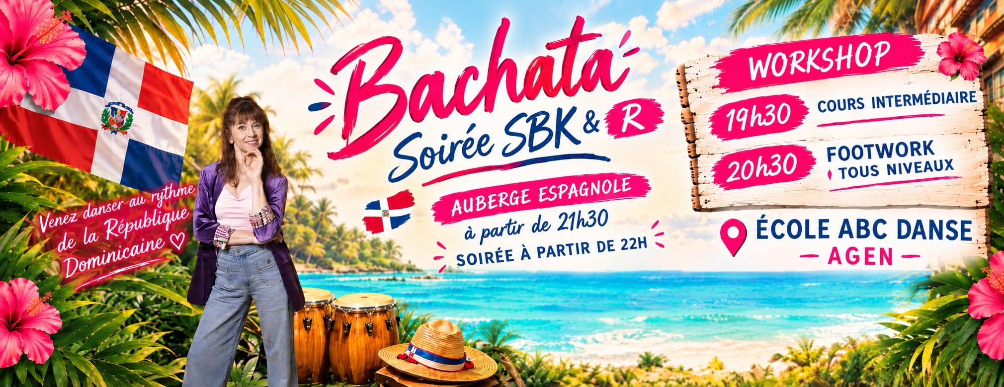 Stages Bachata Traditionnel & Soirée SBK r