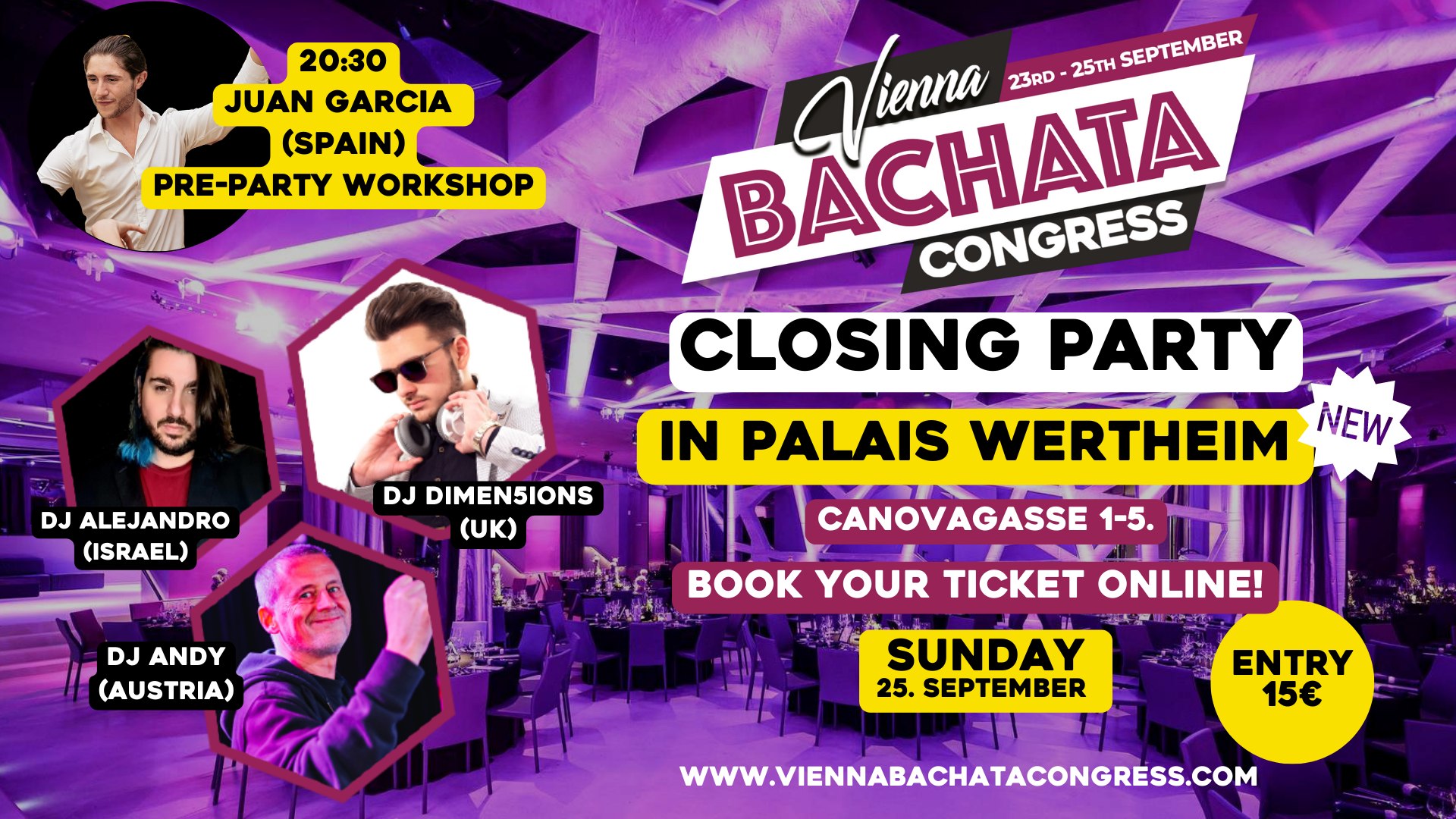 VIENNA BACHATA CONGRESS - CLOSING PARTY