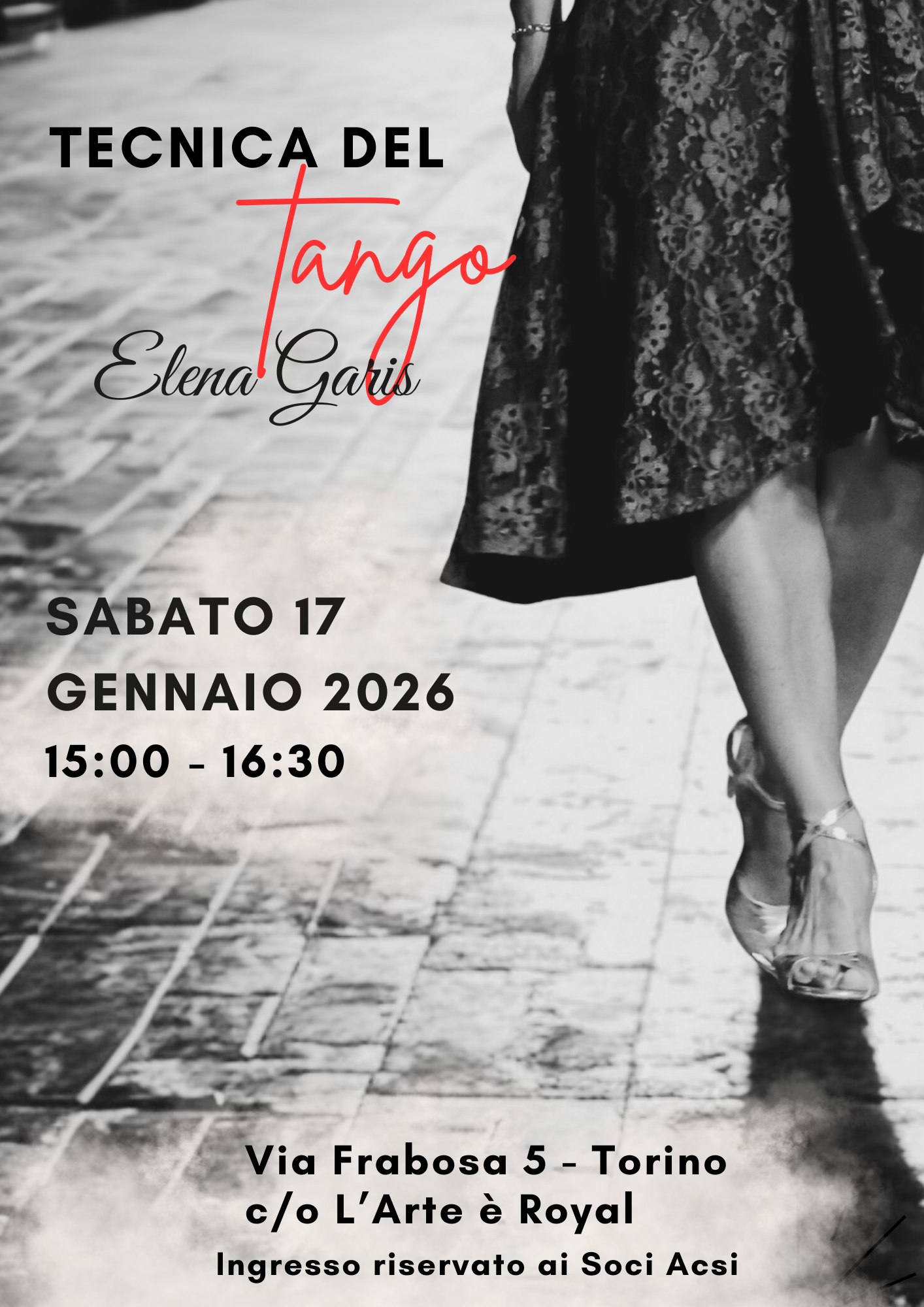 Tecnica del Tango con Elena Garis