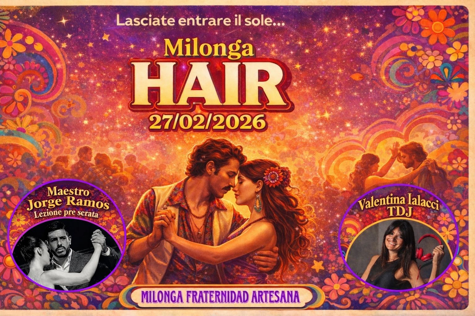 Milonga Hair - Milonga Fraternidad Artesana - Valentina Ialacci TDJ
