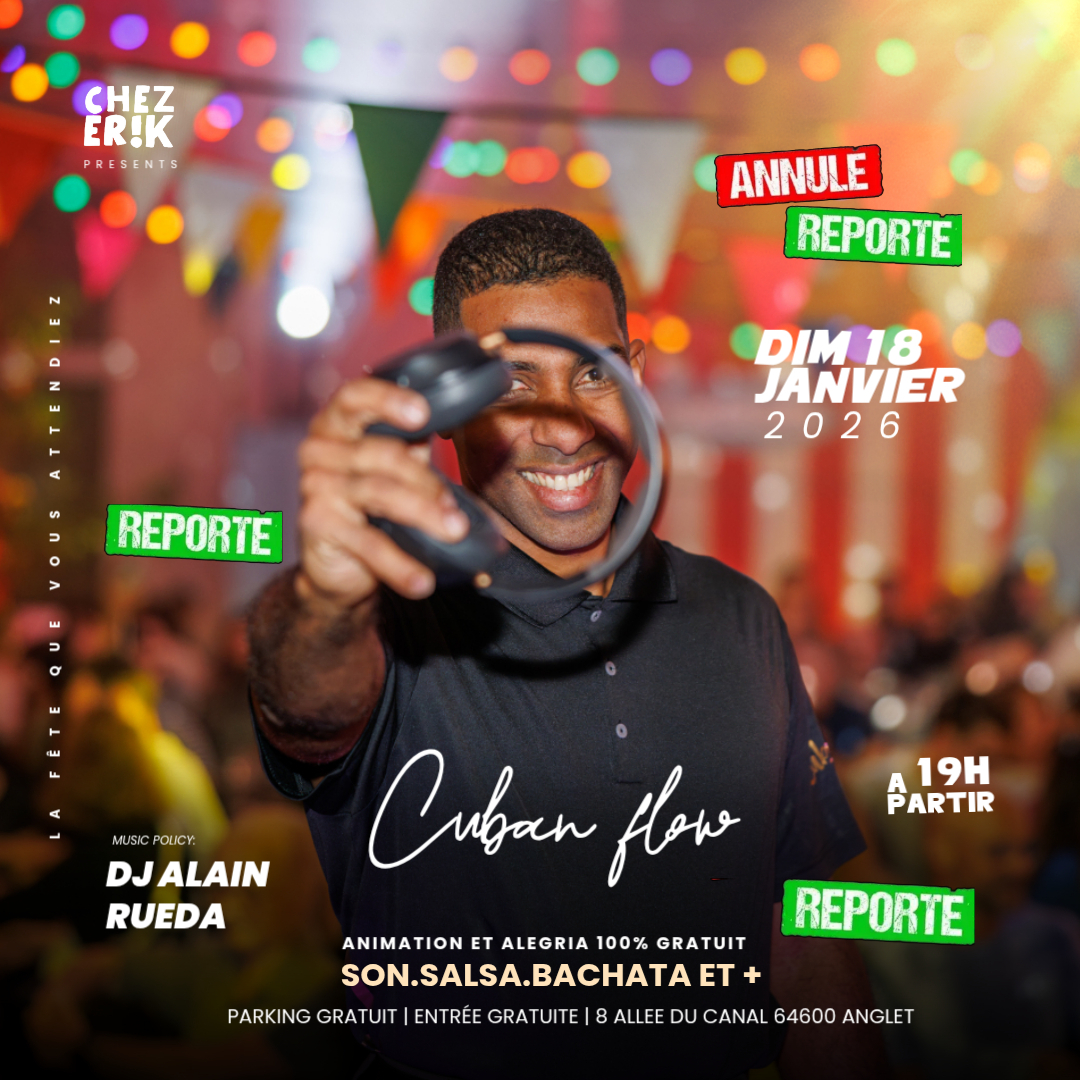 SOIRÉE ANNULÉE ET RAPPORTÉE