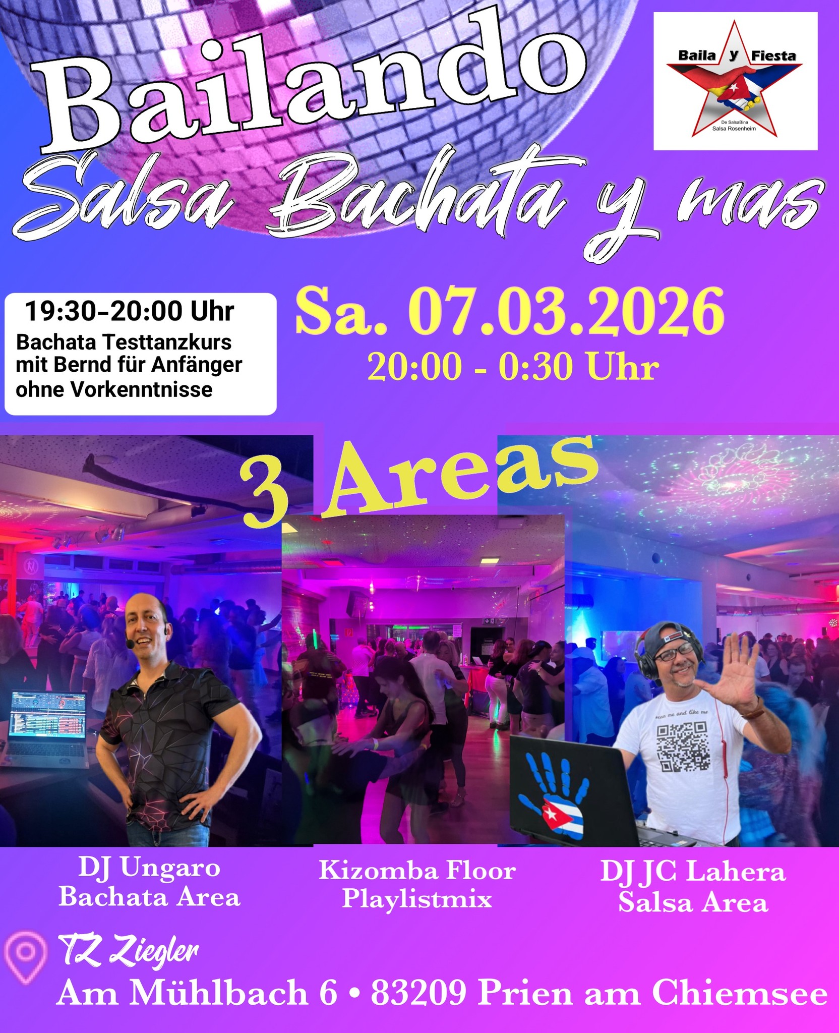 Bailando Salsa Bachata y mas in Prien