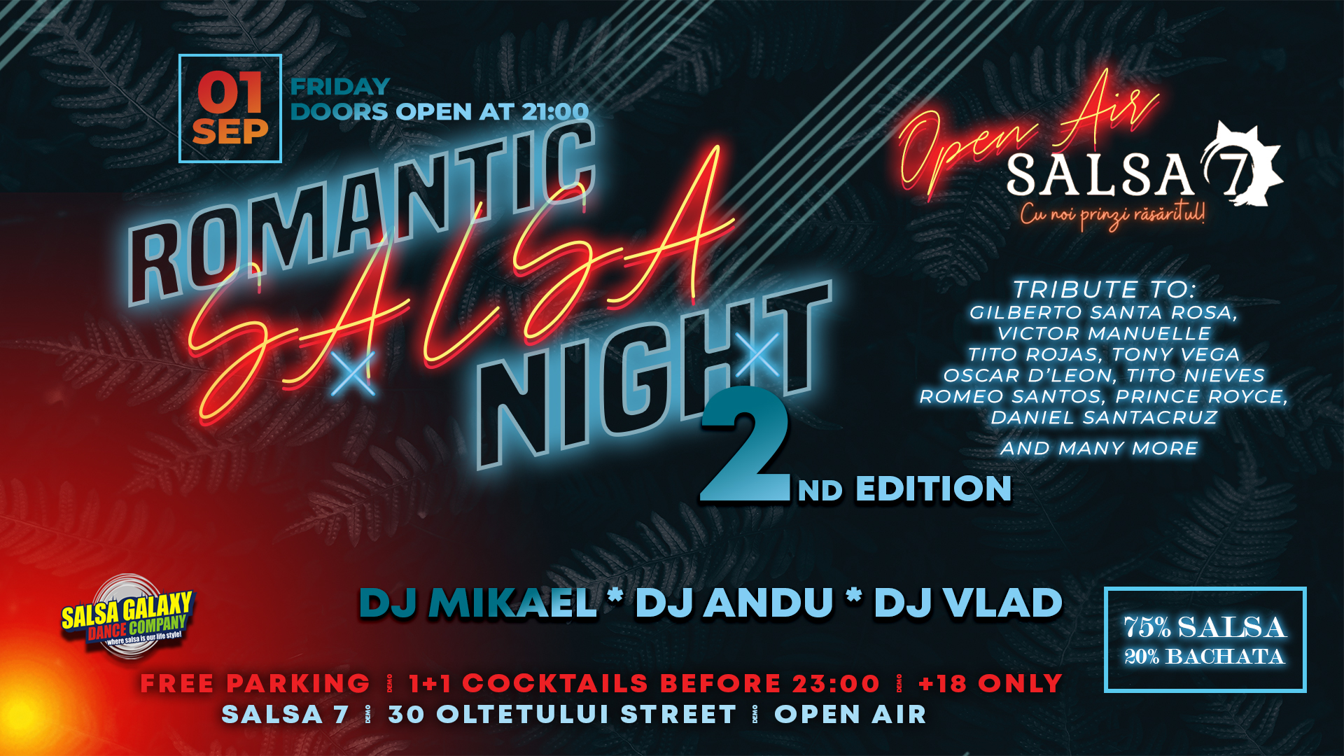 ROMANTIC SALSA NIGHT@SALSA7