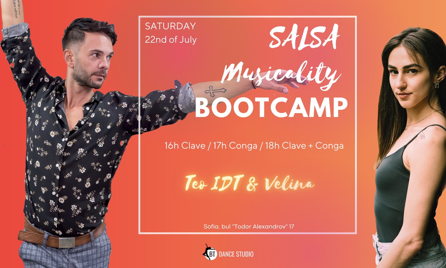 Salsa Musicality Bootcamp with Teo IDT & Velina