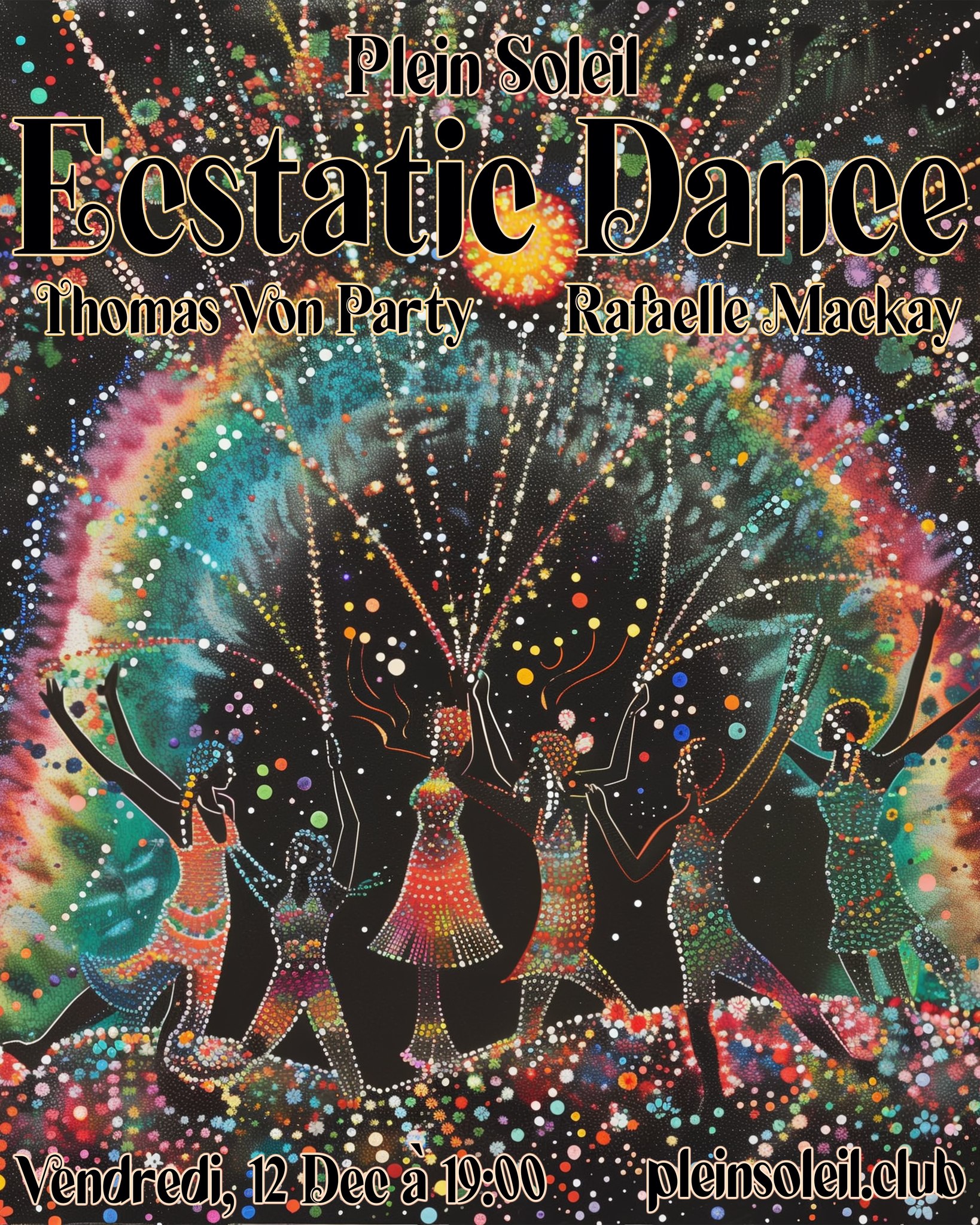 Ecstatic Dance ∞ Thomas Von Party & Sound Bath by Rafaelle Mackay