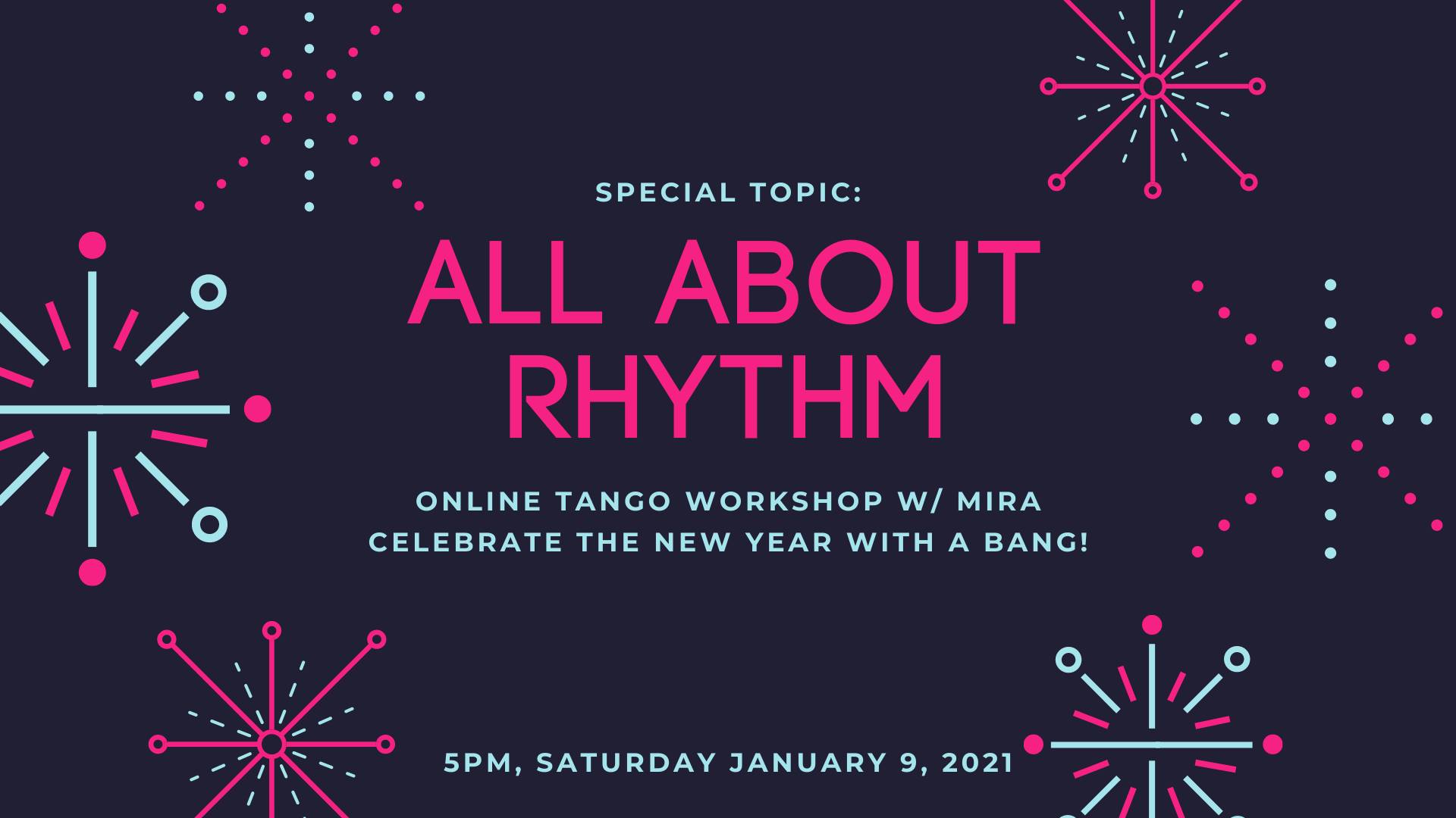 Special Online Workshop: All About Rhythm