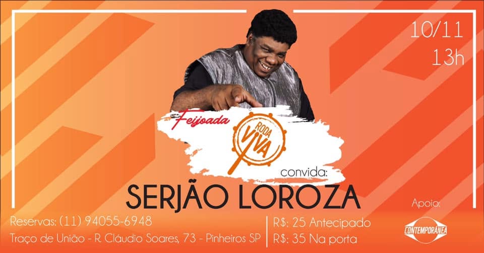 Roda Viva Convida Serjão Loroza